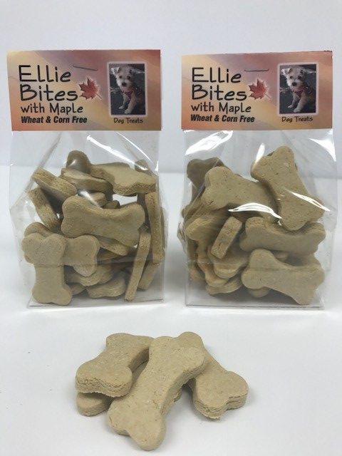 Packages of Ellie Bites with Maple
