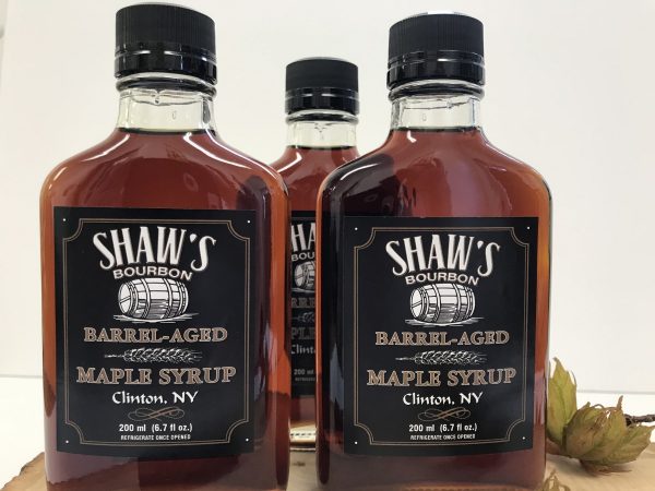 Three Bottles of Barrel Aged Maple Syrup