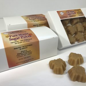 Boxes of Pure Maple Sugar Pieces